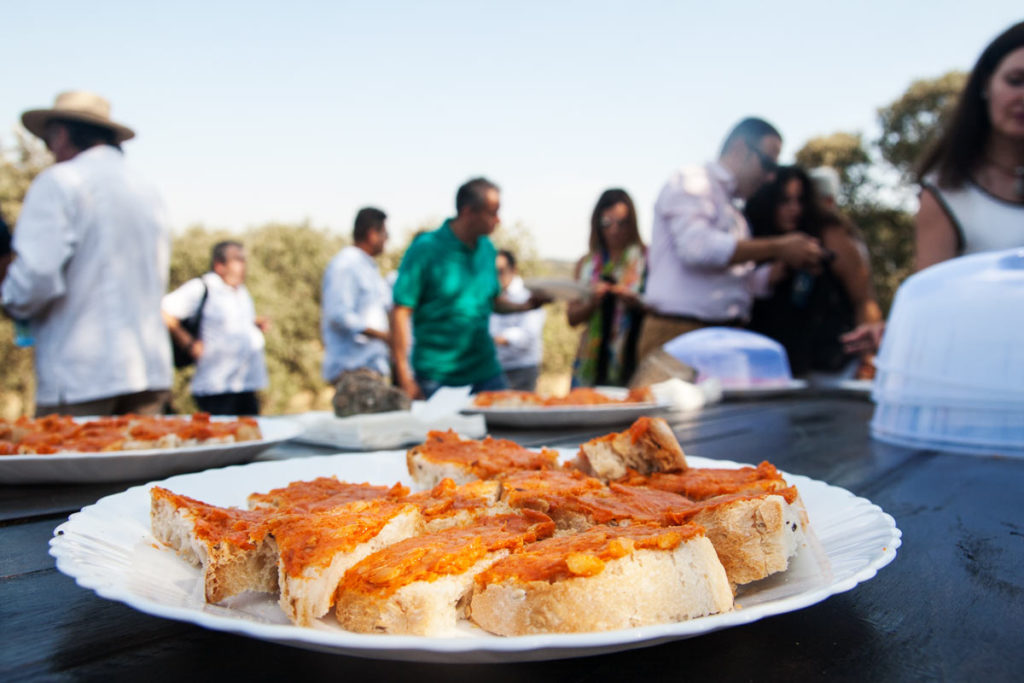 Patatera, ejemplo de como la dehesa ha marcado la gastronomía en la historia de Extremadura. @Gastro_Dehesa.